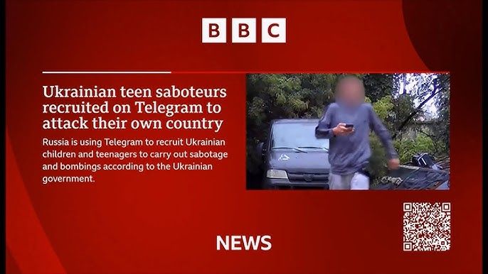 Ukrainian teen saboteurs recruited on Telegram to attack their own country