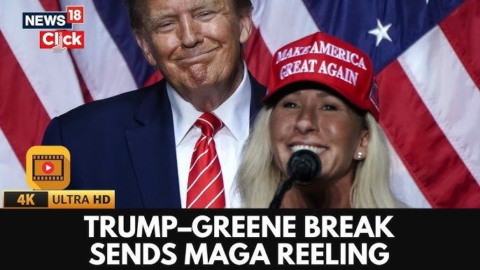 Marjorie Taylor Greene v Donald Trump