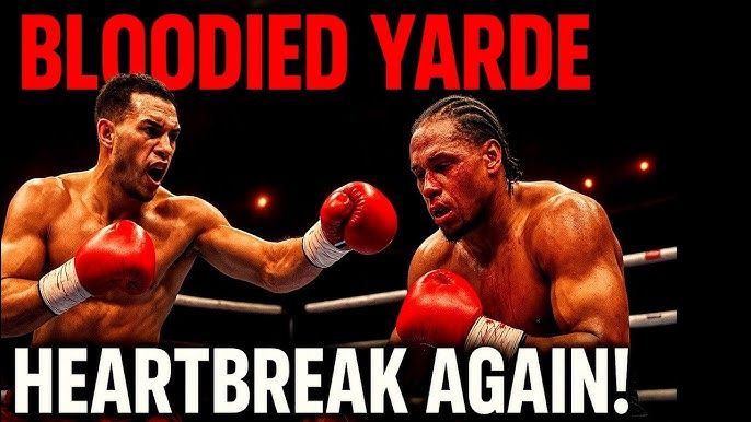 Bloodied Yarde stopped in third world title heartbreak
