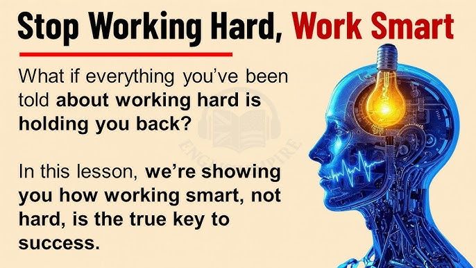Is trying too hard at work actually holding you back?
