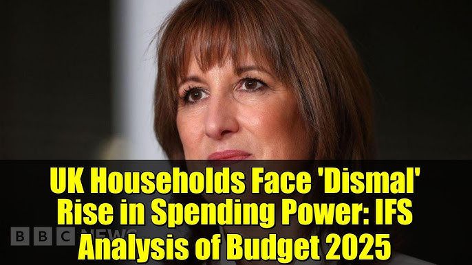 Households face 'dismal' rise in spending power, says IFS