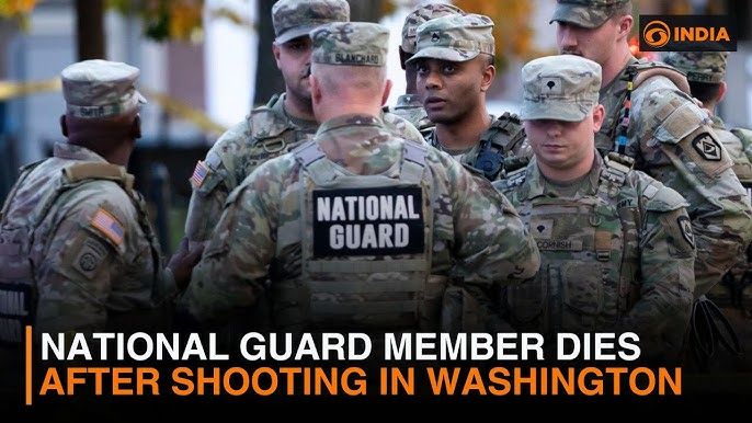 National Guard member dies after shooting in Washington DC