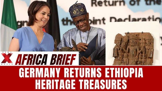 Ethiopia receives historic artefacts held in Germany for 100 years