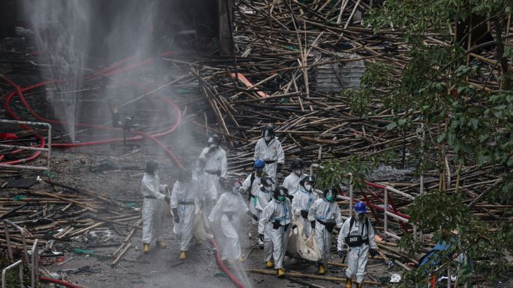 Hong Kong leader orders investigation into deadly fire that killed 151