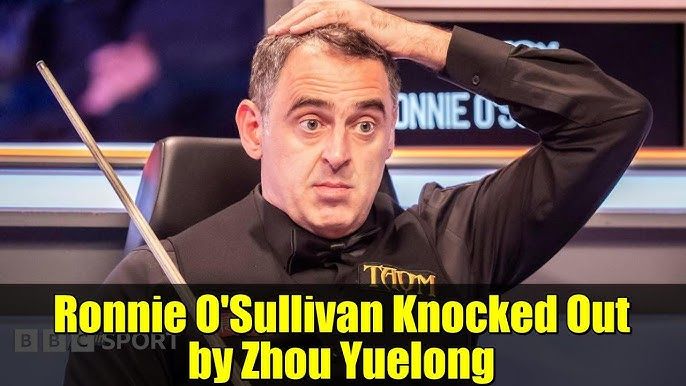 O'Sullivan shocked by Zhou in UK Championship first round