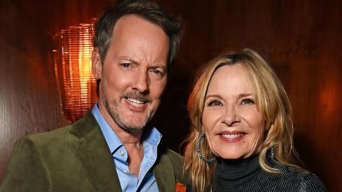 Kim Cattrall marries fiancé she met on BBC radio show