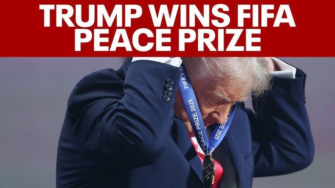 President Trump wins inaugural Fifa Peace Prize
