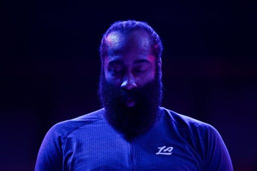 Harden passes Melo, up to 10th on scoring list