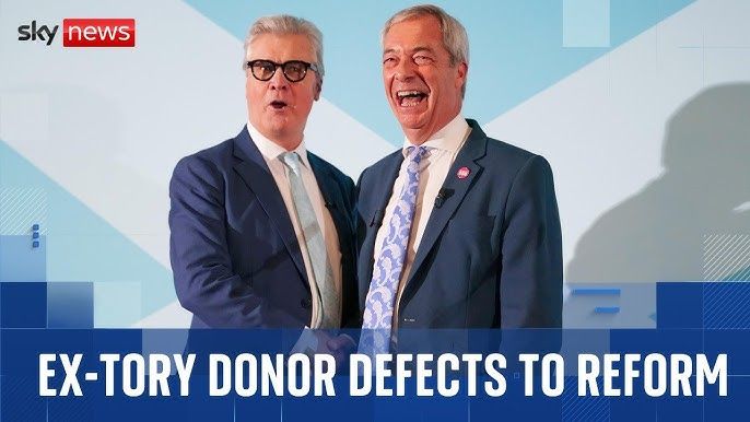 Scottish Conservative peer defects to Reform UK