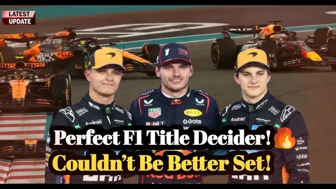 F1 title decider could hardly be better set up'