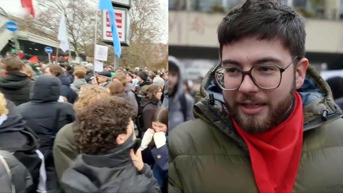 I don't want to be part of this war machine': Young Germans protest against military service plans